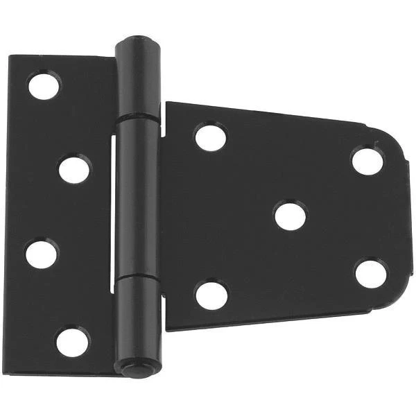 10 Pk Black Steel 3.5" W X 3.5" H Heavy-Duty Barn Shed Door Gate Hinge N223867