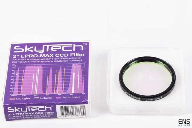 Filtro SkyTech 2" LPRO MAX CCD - caja abierta