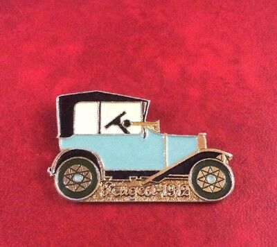 Pin Badge Historic Retro Car 1845 THE THOMSON.Voiture Ancienne.Made in USSR.RR! 