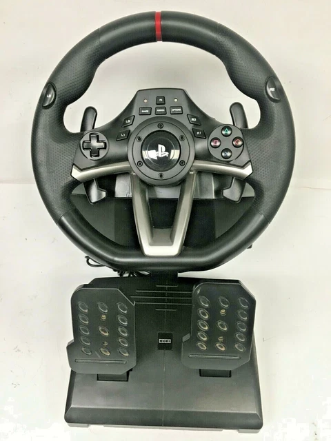 RACING WHEEL HORI RWA APEX Official Steering + Pedals for PS4 PS3 ...