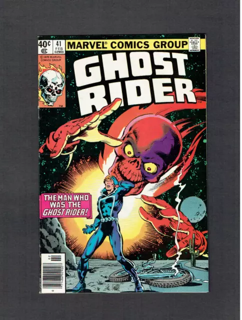 Ghost Rider #41 Marvel Comics Bronze Age 1979 VF Johnny Blaze + Newsstand Copy