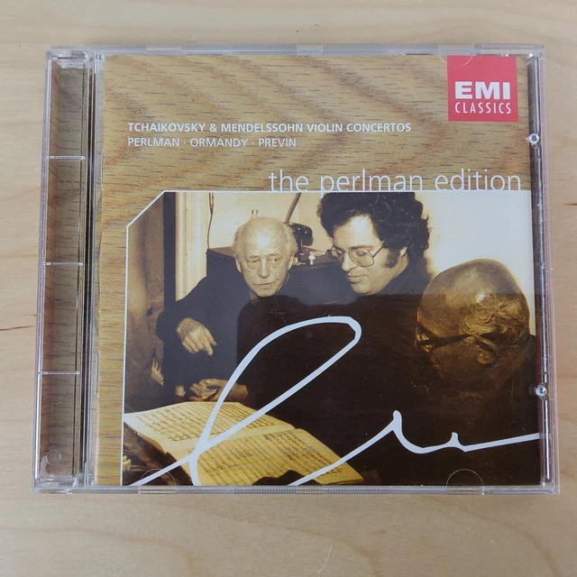 TCHAIKOVSKY & MENDELSSOHN Violin Concertos The Perlman Edition 2003 FREE P&P £6.99 PicClick UK