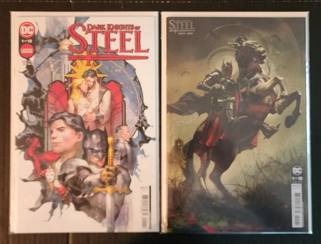 Dark Knights of Steel #1 Cover A & B NM+ Middleton Variant 2022 lot of 2