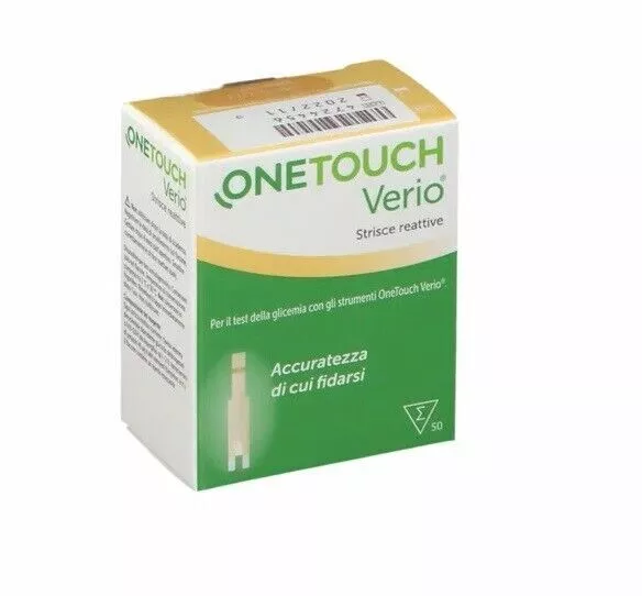 One Touch Verio Strisce Reattive 25 Pezzi 10-2025