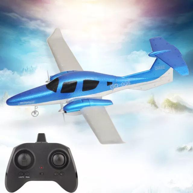 Mini RC DIY Assemble Airplane Fixed Wing EPP Foam Plane Remote Control 3