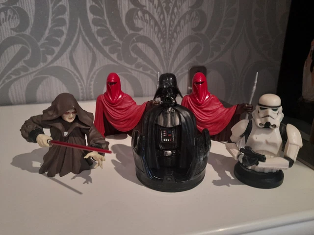 Star Wars  Bust Gentle Giant  Bust-ups Empire 5 Figures Inc Darth Vader Emperor