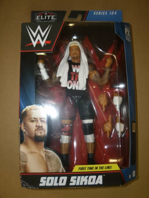 SOLO SIKOA WWE WWF Mattel Elite Collection Series 104 Action Figure NEW IN  STOCK $33.95 - PicClick