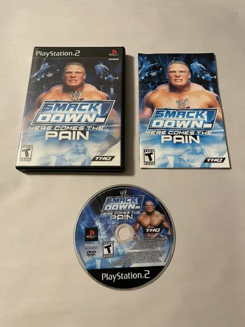WWE SmackDown Here Comes the Pain (Sony PlayStation 2, 2003) Read Description
