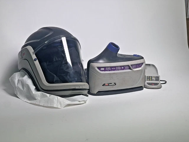 3M TR-600-HIK Versaflo PAPR Kit - M-405 helmet TR-601N PAPR Charger Battery