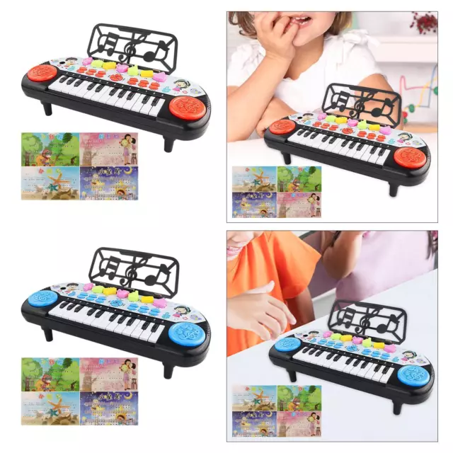 Electronic Keyboard Holiday Gifts Music Instrument 24 Keys Electronic Pianos