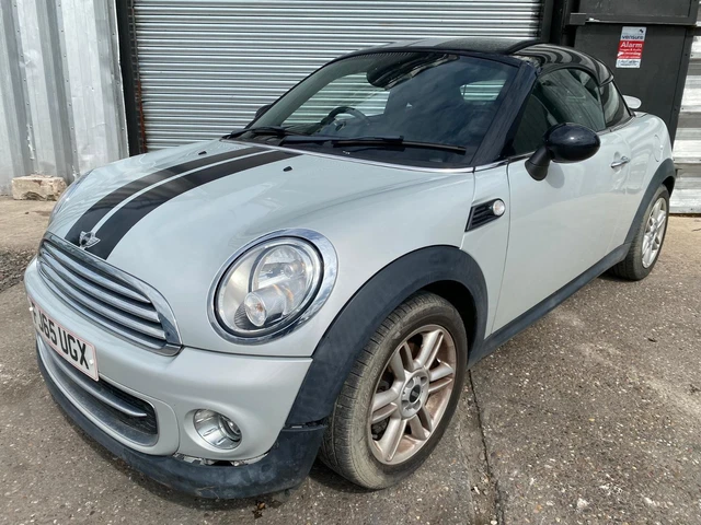 2016 65 Reg Mini Cooper Coupe 1.6 Damaged Repairable Salvage