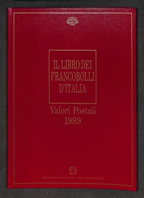 Il Libro dei Francobolli d'Italia 1989