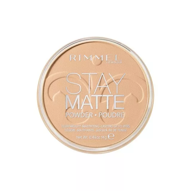 RIMMEL Stay Matte - Pressed Powder n. 005 Silky Beige