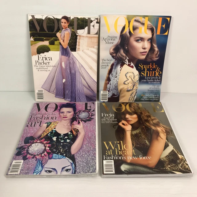 2022 VOGUE AUSTRALIA Sep Oct Nov Dec Issues 9, 10, 11 & 12
