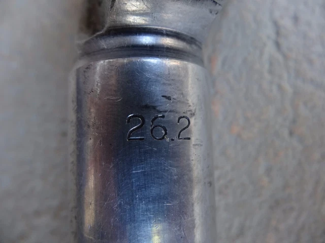 Zeus seatpost   size 26,2 x 110mm vintage L'Eroica.Colnago.Bianchi.Cinelli.De Ro