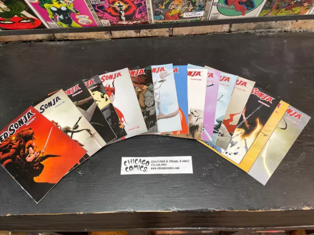 Red Sonja Volume 5 - 1-28 Complete Dynamite Comics