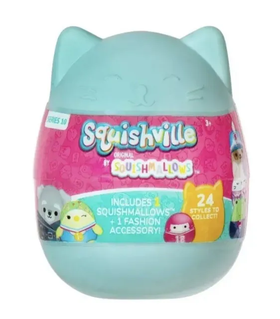 Squishmallows Squishville Mystery Mini Series 10 Brand New