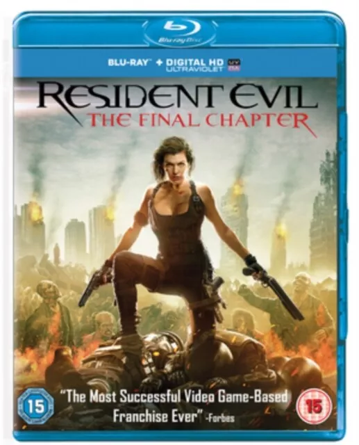 Resident Evil - The Final Chapitre Incut Bonus Disque Blu-Ray Région A,B,C