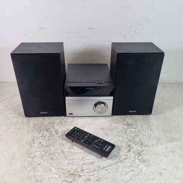 SONY CMTS20B MICRO Bookshelf Stereo System, CD Player DAB/FM Radio