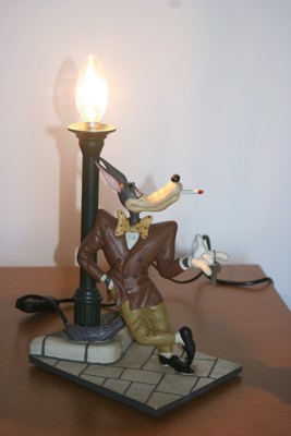 STATUETTE LE LOUP TEX AVERY  7CM PORCELAINE 