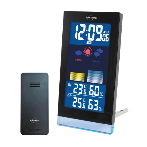 Station météo avec écran LCD couleur