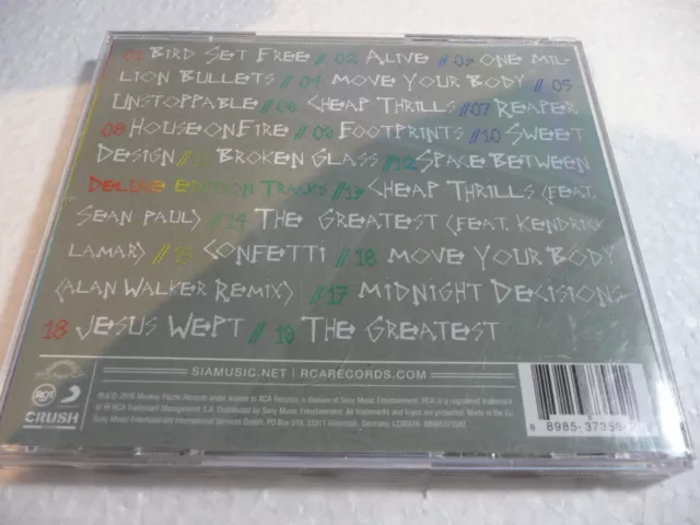 CD SIA  THIS IS ACTING   / CD 19 TITRES  Eth 2