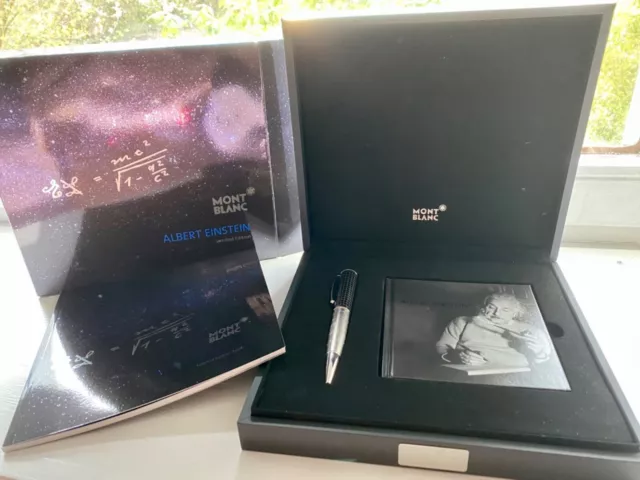 Montblanc Albert Einstein Kugelschreiber neu Fullset limitiert 