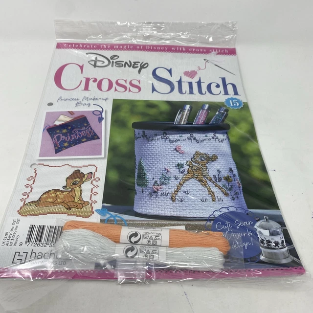 HACHETTE DISNEY CROSS Stitch Magazine Issue Number 15, New & Sealed EUR