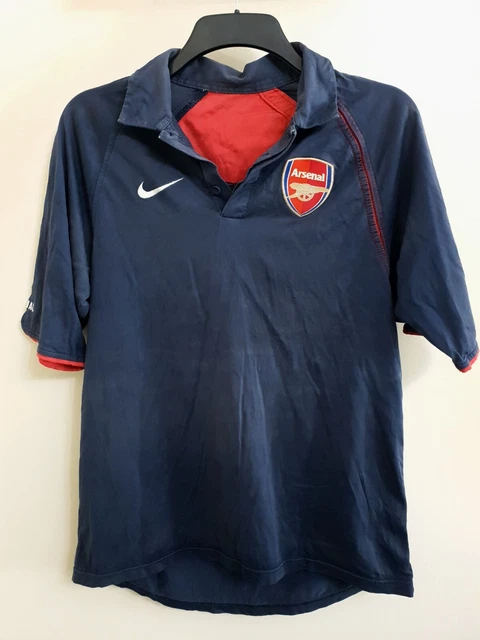 【正規 90s NIKE arsenal training polo】 Arsenal London Gunners 90' Authentic Nike training polo