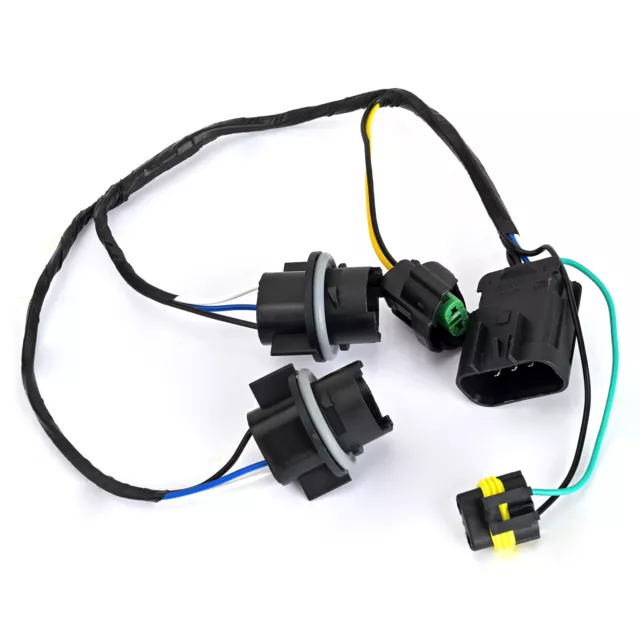 Headlight Socket Wiring Harness For 07-14 Chevy Silverado 1500/2500 HD/3500 HD