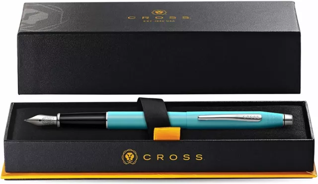 Cross Classic Century Fountain Pen - Aquastic Sea Form CT - Medium Nib