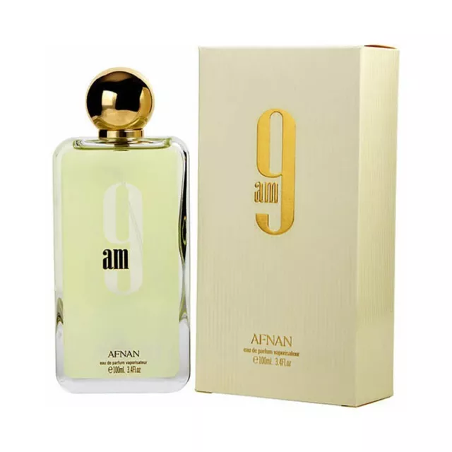 9 AM PERFUME By Afnan FOR WOMEN 100 ML EDP Arabian Original Rich Fragrance UAE