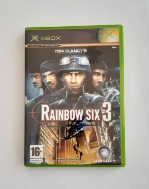 Tom Clancy's Rainbow Six 3 (Microsoft Xbox, 2003) - PAL