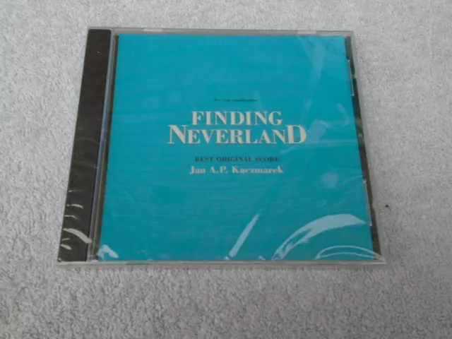 'Finding Neverland' Original film soundtrack. New & Sealed Jan A.P. Kaezmarek