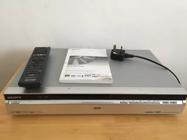 Enregistreur DVD Sony HDMI DISQUE DUR DVD RDR HXD870 avec télécommande