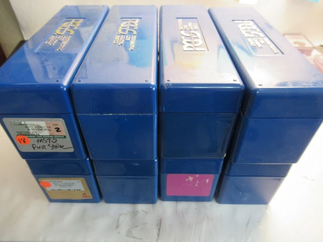 Lot of 8 Used PCGS Slabbed Coin Boxes, each holds 20 graded coins good condition