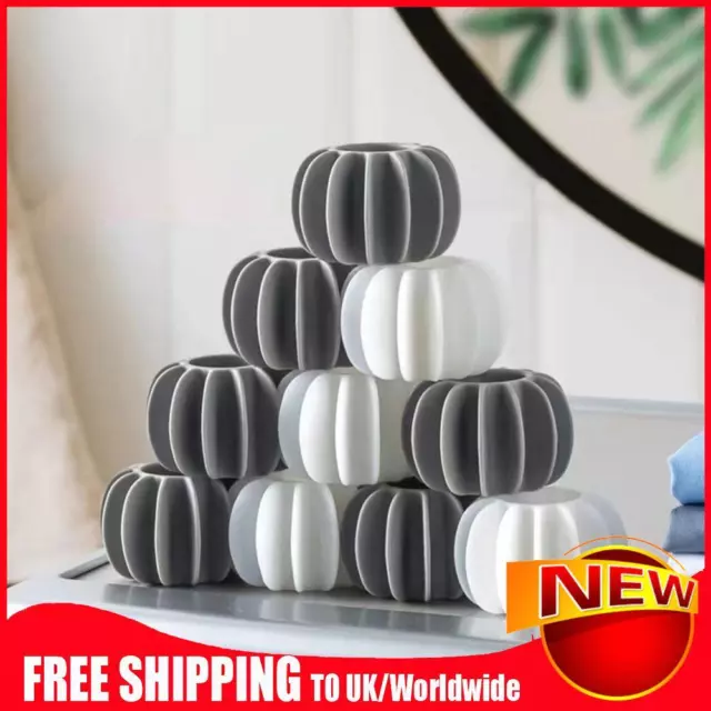 8Pcs Reusable Wool Dryer Balls Softener Laundry Washing Machine Fleece Dry (4cm)