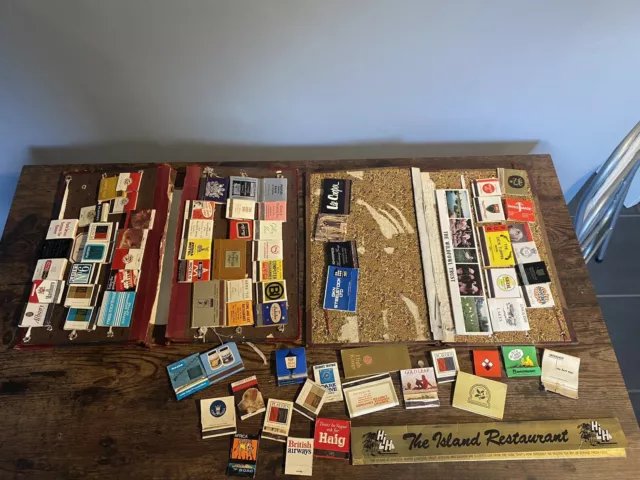 Vintage Match Book Collection