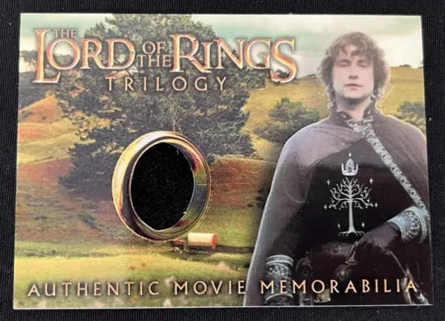 2004 TOPPS LORD of the Rings Trilogy Pippin Gondorian Tunic Patch Card ...