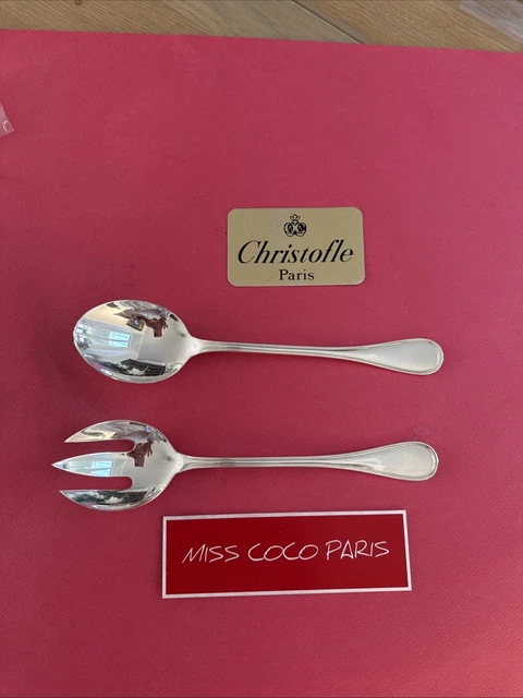 Cuillère Christofle Albi - Métal Argenté - Pour Sucre, Confiture Ou Moutarde - Occasion