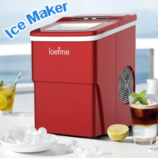 2023 Ice Maker Machine Fast Automatic Home Electric Countertop Ice Cube Maker UK