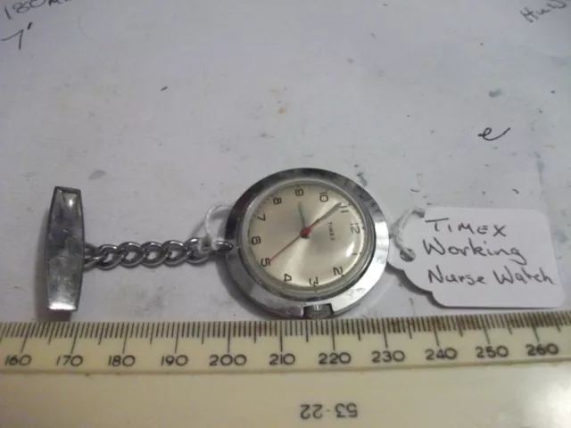 X18 NURSES POCKET Watch Timex WORKING. 17.50 PicClick UK