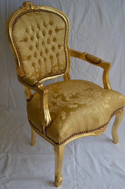 Louis Xv Style Armchair French Style Chair Gold