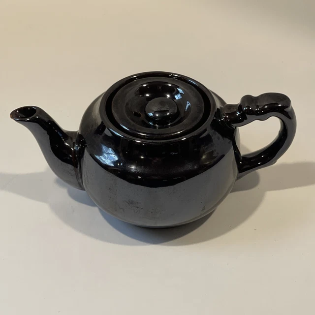 Vintage Small Japanese Teapot Made In Occupied Japan Brown