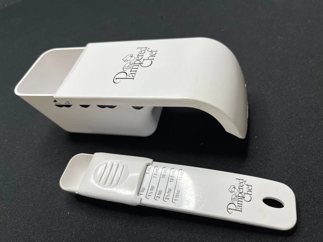 Pampered Chef Adjustable Measuring Cup and Spoon