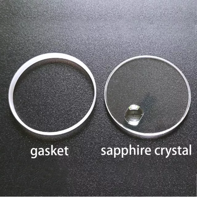 Sapphire Watch Glass Round Crystal Magnifier Lens Replacement for RL DATEJUST