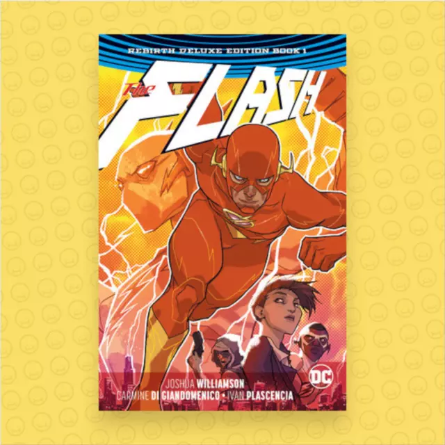 The Flash Rebirth Deluxe Edition Book 1 Hardcover HC NEW Joshua Williamson DC