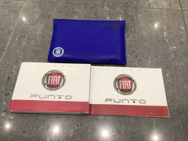 Fiat Punto Owners Manual / Handbook / Wallet  2012