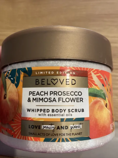 Exfoliante corporal azotado Beloved Peach Prosecco