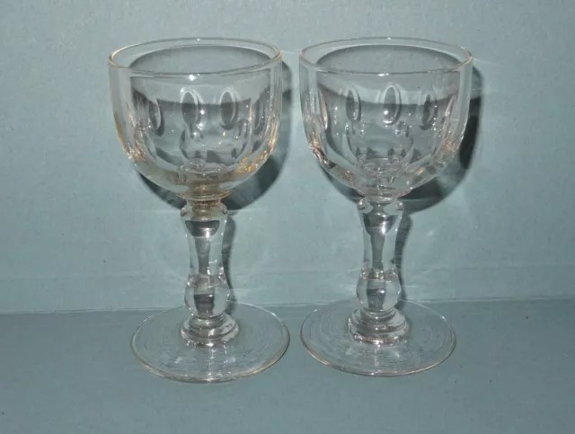 Lot De 2 Verres A Porto Ou A Vin Cuit